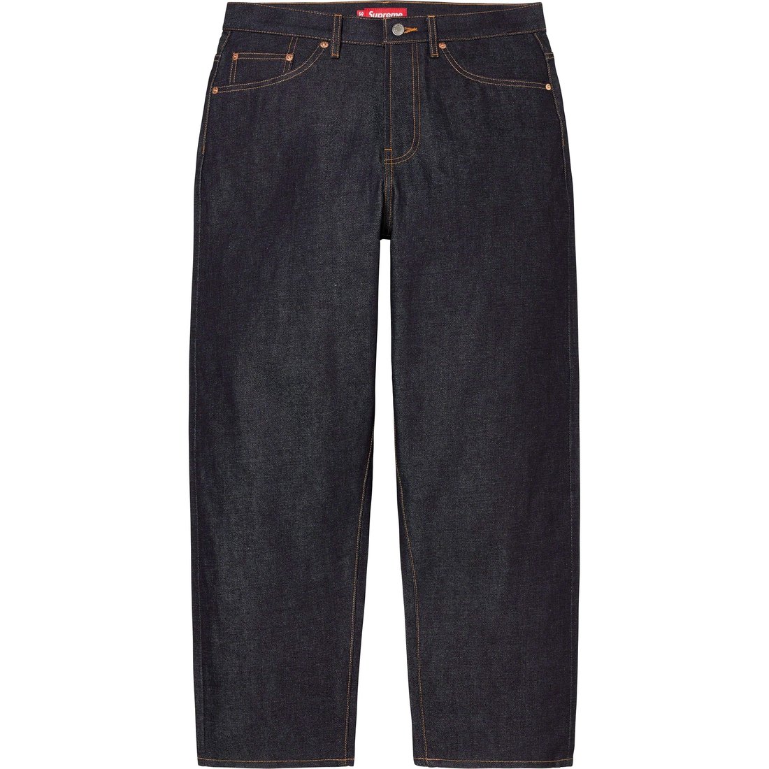 Supreme Rigid Baggy Jean (SS23) - Rigid Indigo - $178