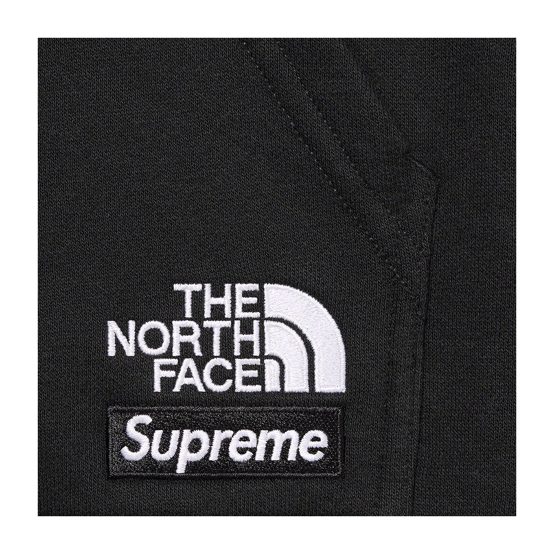 Details on Supreme The North Face Convertible Hooded Sweatshirt Black from spring summer
                                                    2023 (Price is $148)