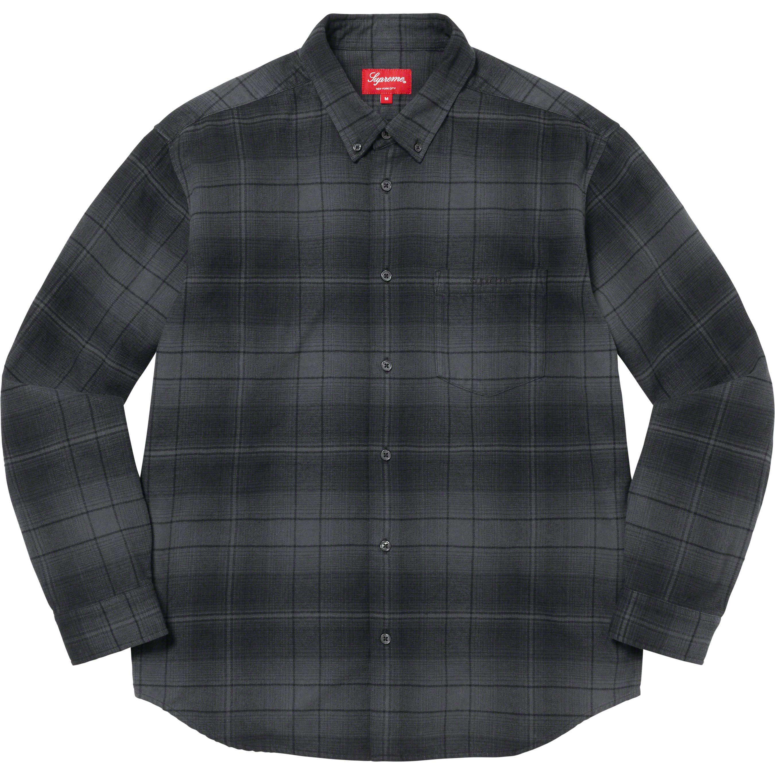 Shadow Plaid Flannel Shirt - spring summer 2023 - Supreme