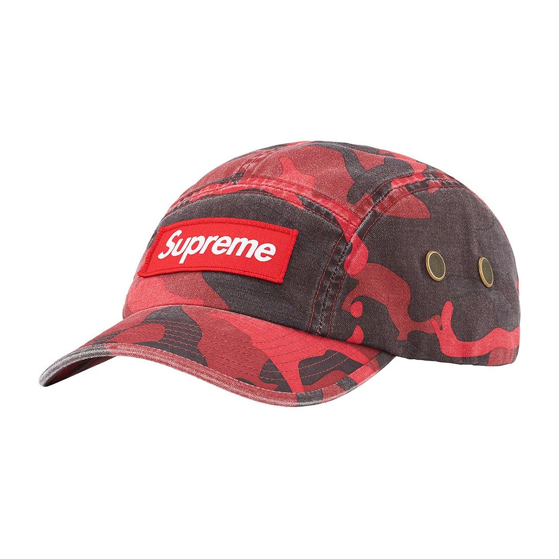Details on Military Camp Cap Red Camo from spring summer 2023 (Price is $48)
