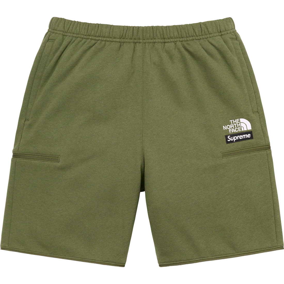 Details on Supreme The North Face Convertible Sweatpant Olive from spring summer
                                                    2023 (Price is $138)