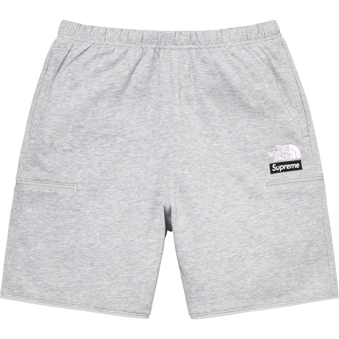 Details on Supreme The North Face Convertible Sweatpant Heather Grey from spring summer 2023 (Price is $138)
