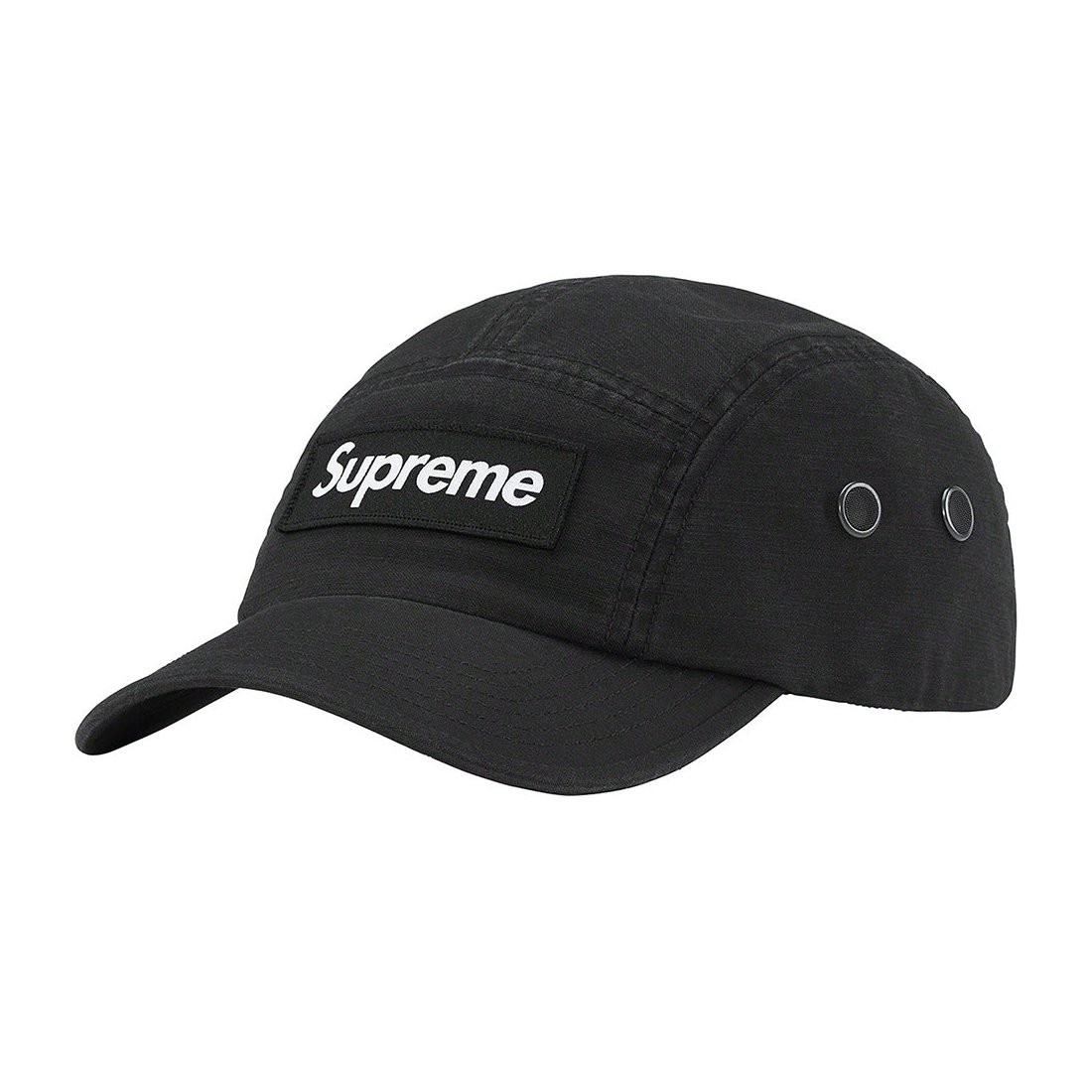 Details on Military Camp Cap Black from spring summer
                                                    2023 (Price is $48)