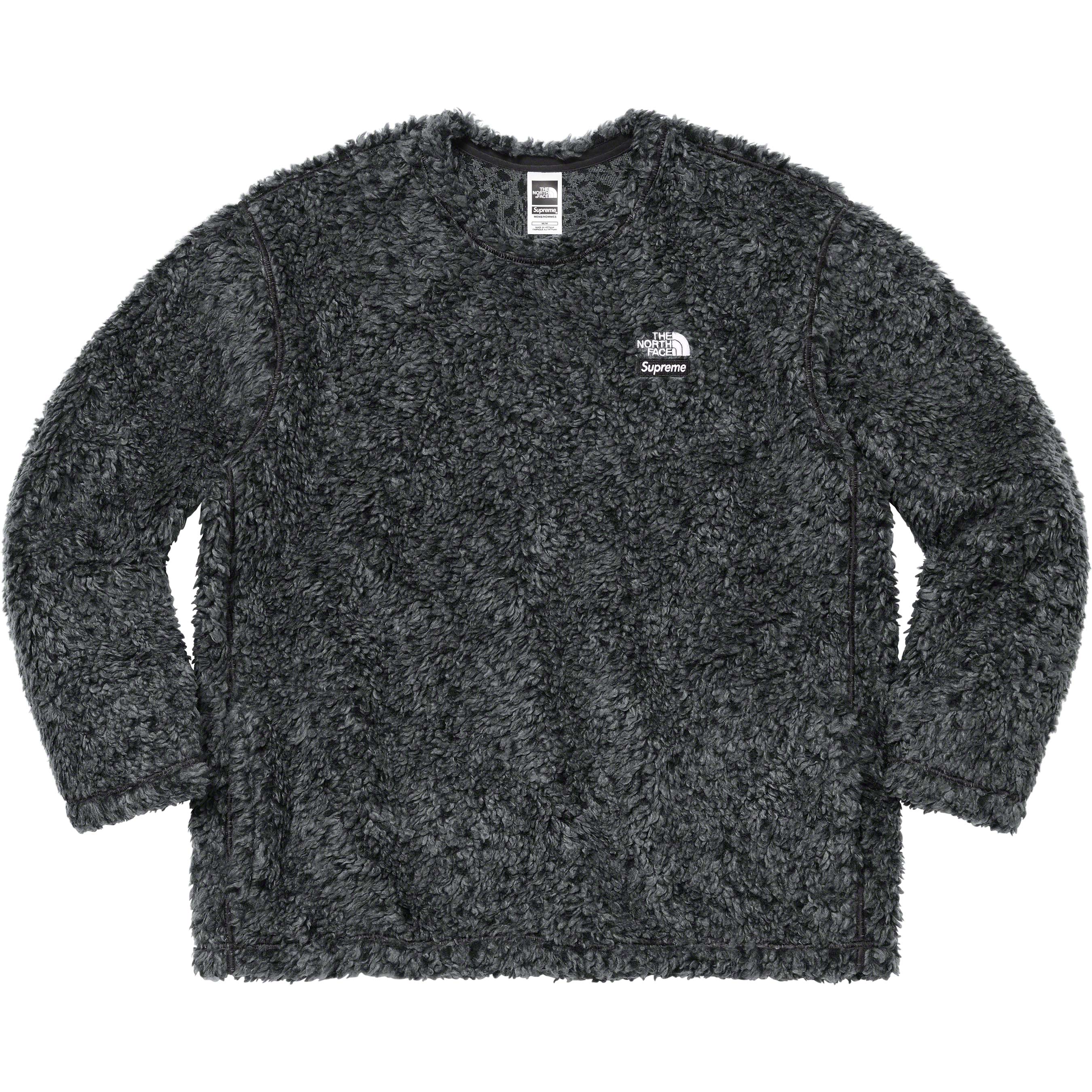 即納&大特価】 Supreme High Pile Fleece L/S Top Black ニット ...