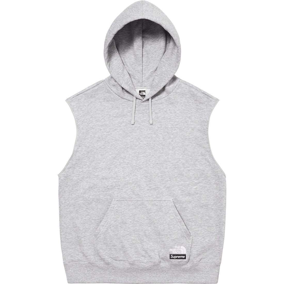 Supreme Supreme The North Face Convertible Hooded Sweatshirt (SS23) - Heather Grey - $148