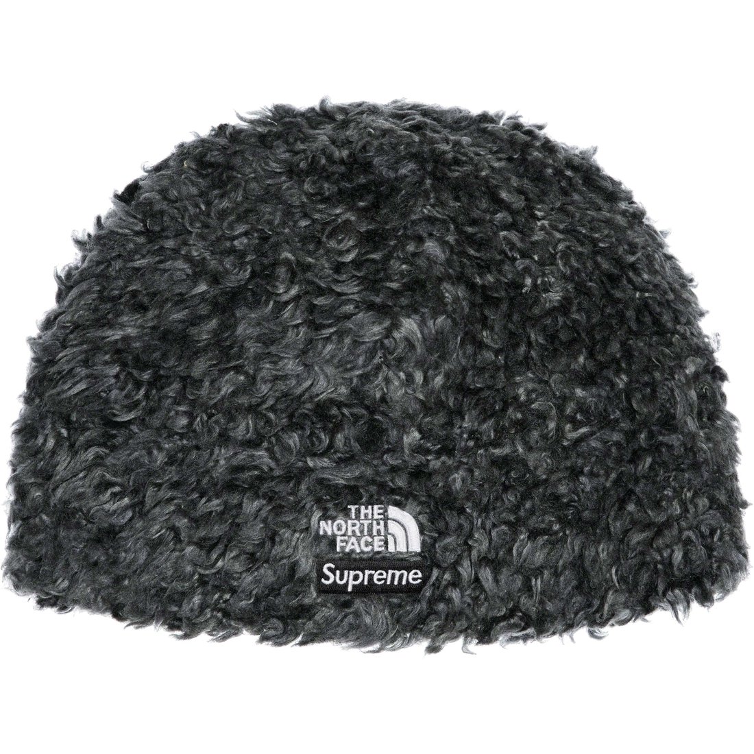 Details on Supreme  The North Face High Pile Fleece Beanie Black from spring summer 2023 (Price is $48)