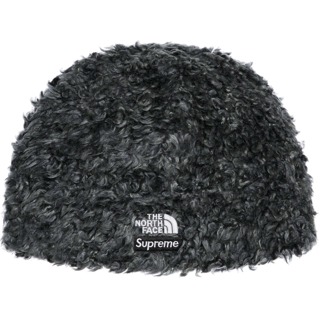 Details on Supreme  The North Face High Pile Fleece Beanie Black from spring summer
                                                    2023 (Price is $48)