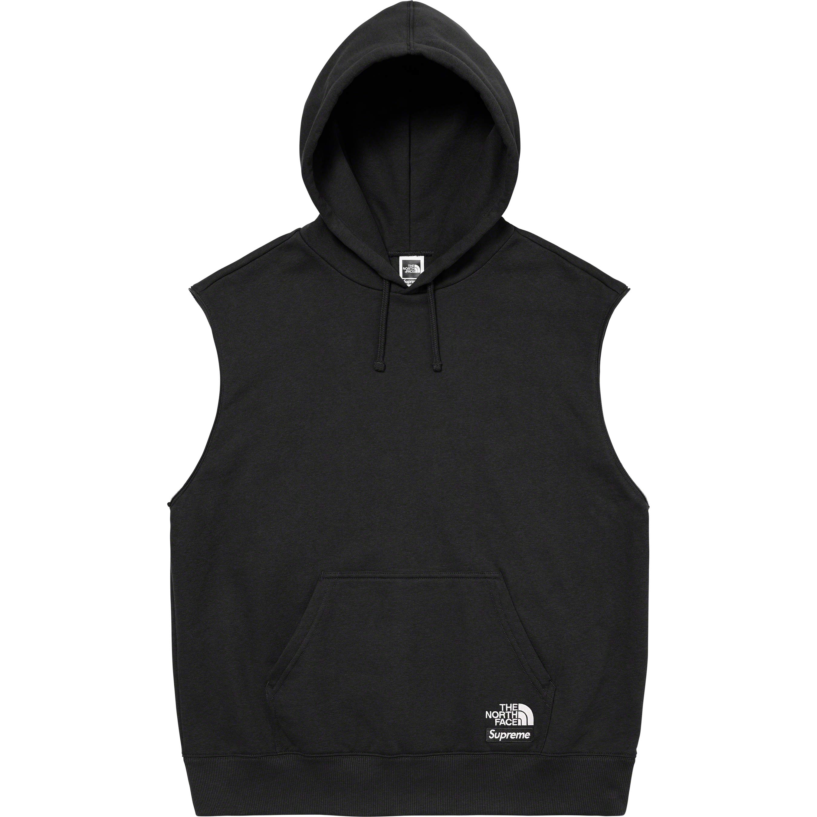 Supreme The North Face Convertible Hooded Sweatshirt Heather Grey