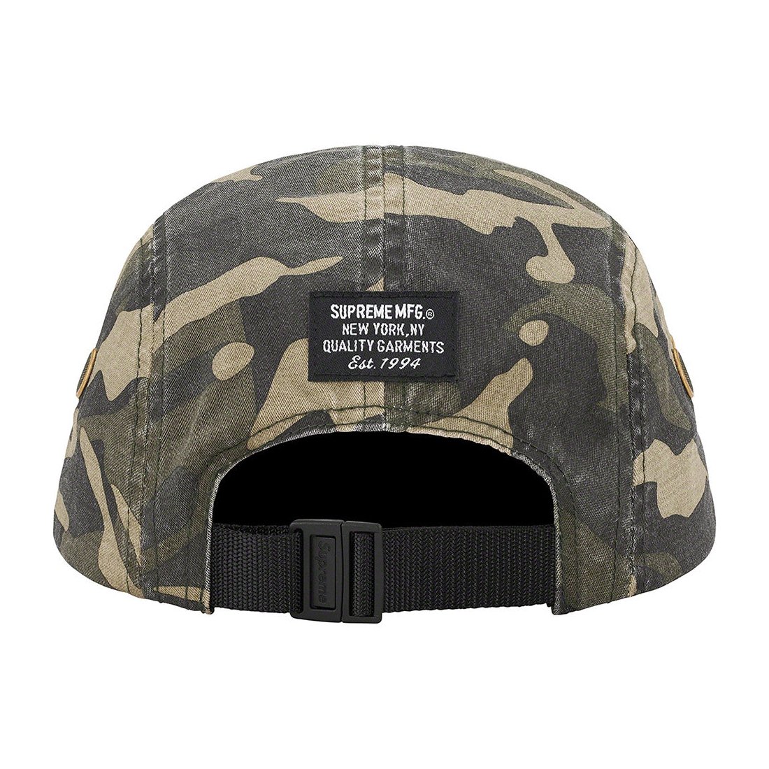 Details on Military Camp Cap Olive Camo from spring summer 2023 (Price is $48)