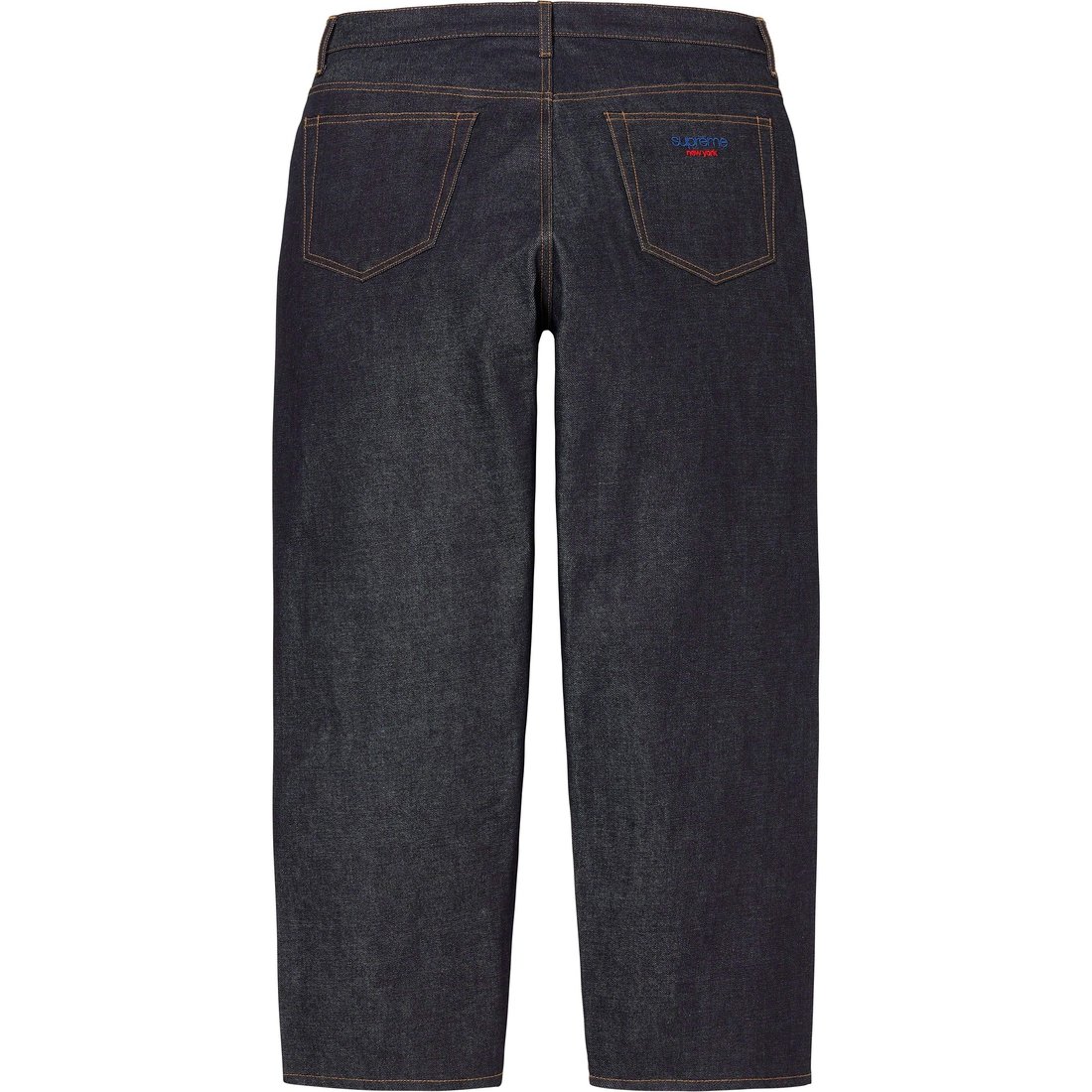Supreme Rigid Baggy Jean (SS23) - Rigid Indigo - $178