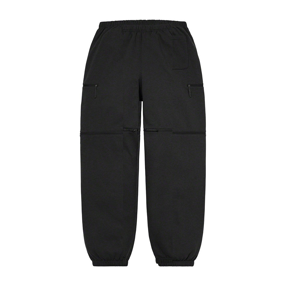 Details on Supreme The North Face Convertible Sweatpant Black from spring summer
                                                    2023 (Price is $138)