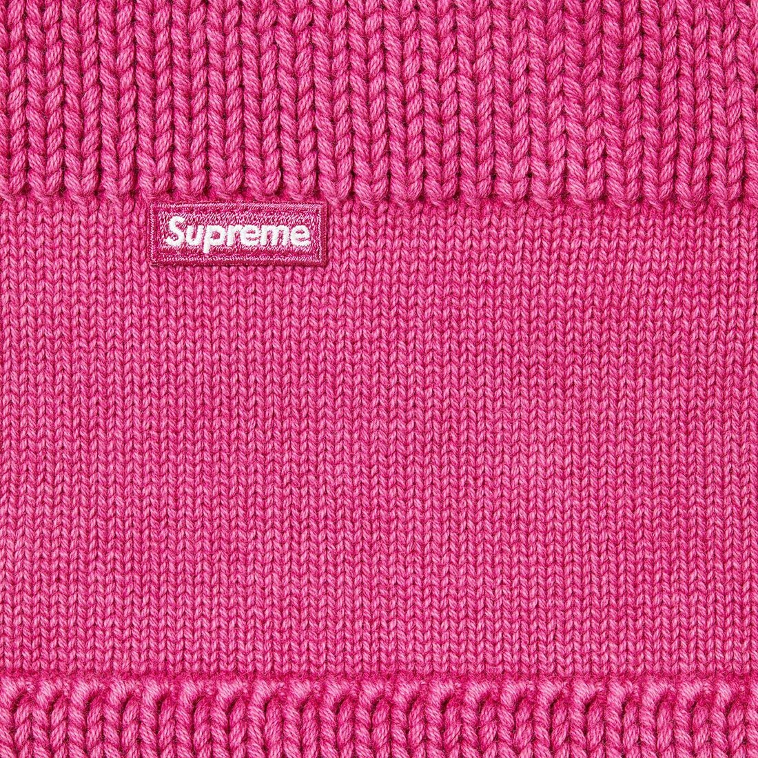Details on Small Box Stripe Sweater Fuchsia from spring summer
                                                    2023 (Price is $138)