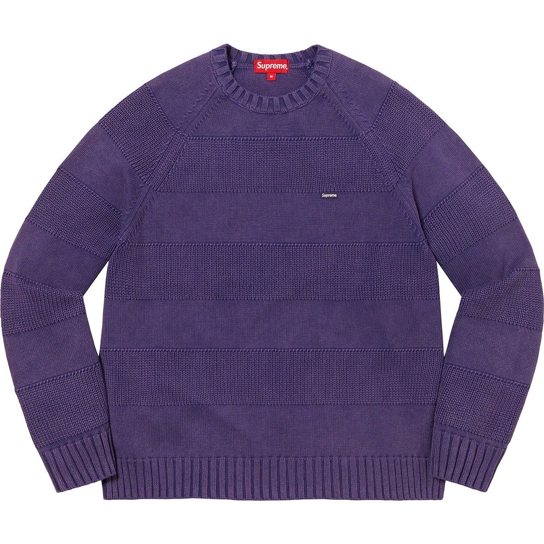 Details on Small Box Stripe Sweater Purple from spring summer
                                                    2023 (Price is $138)