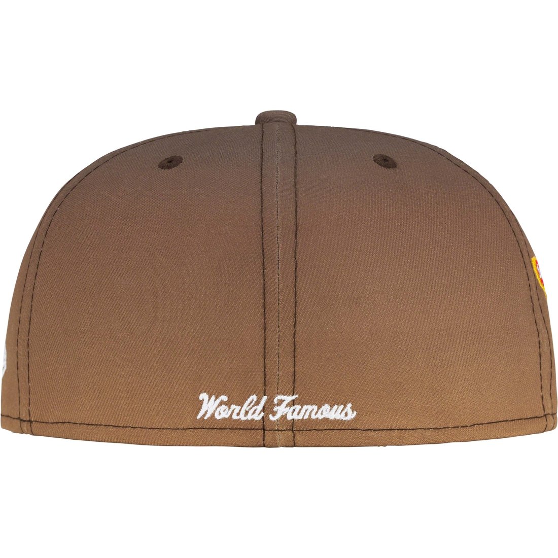 Details on Gradient Box Logo New Era Brown from spring summer 2023 (Price is $54)