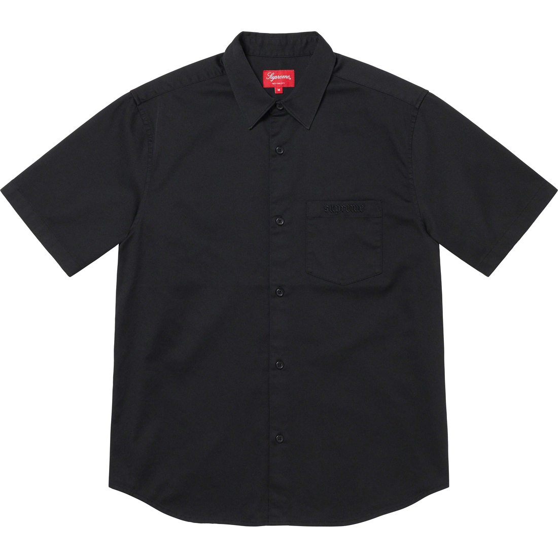 Details on Croc Patch S S Work Shirt Black from spring summer
                                                    2023 (Price is $138)