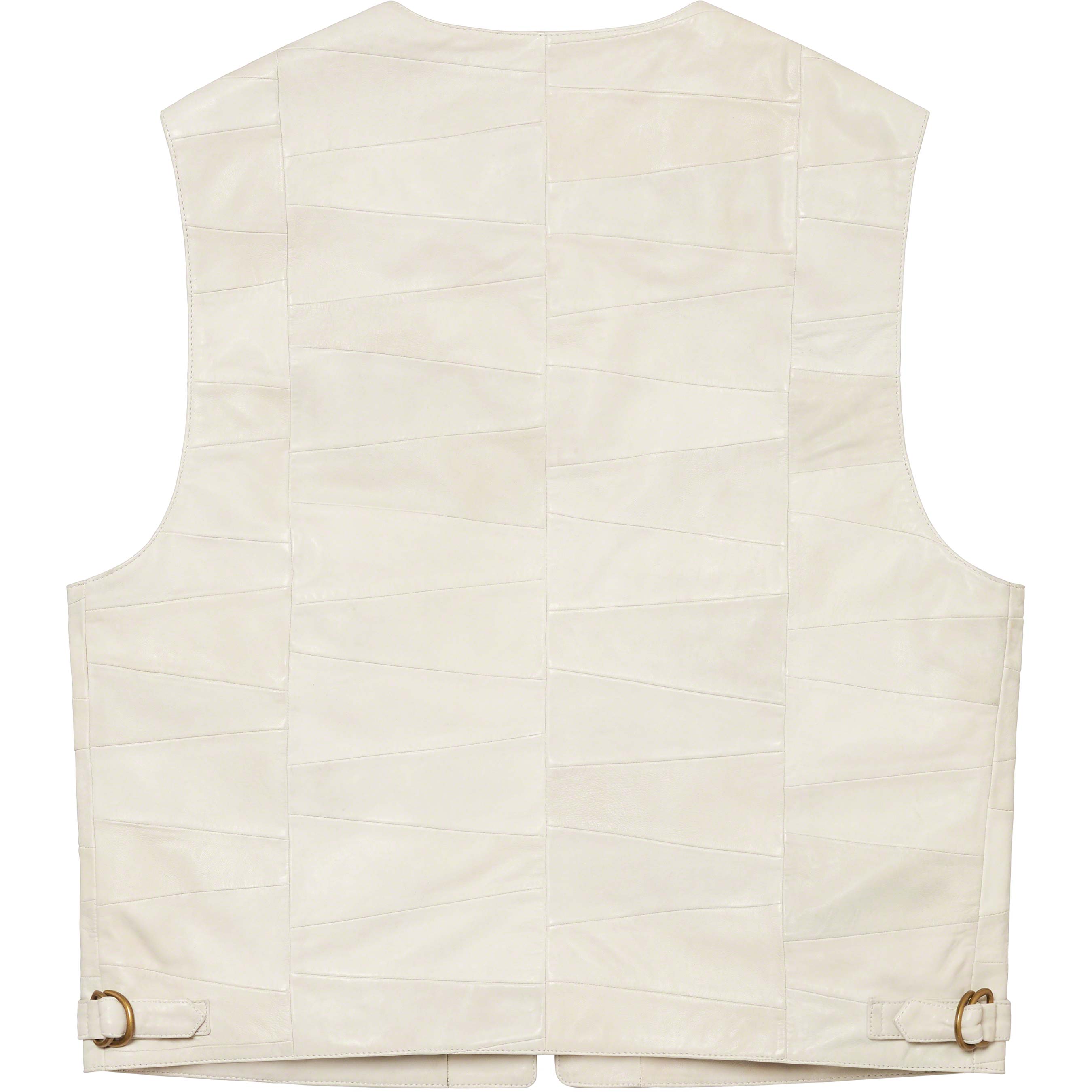 Patchwork Leather Cargo Vest - spring summer 2023 - Supreme