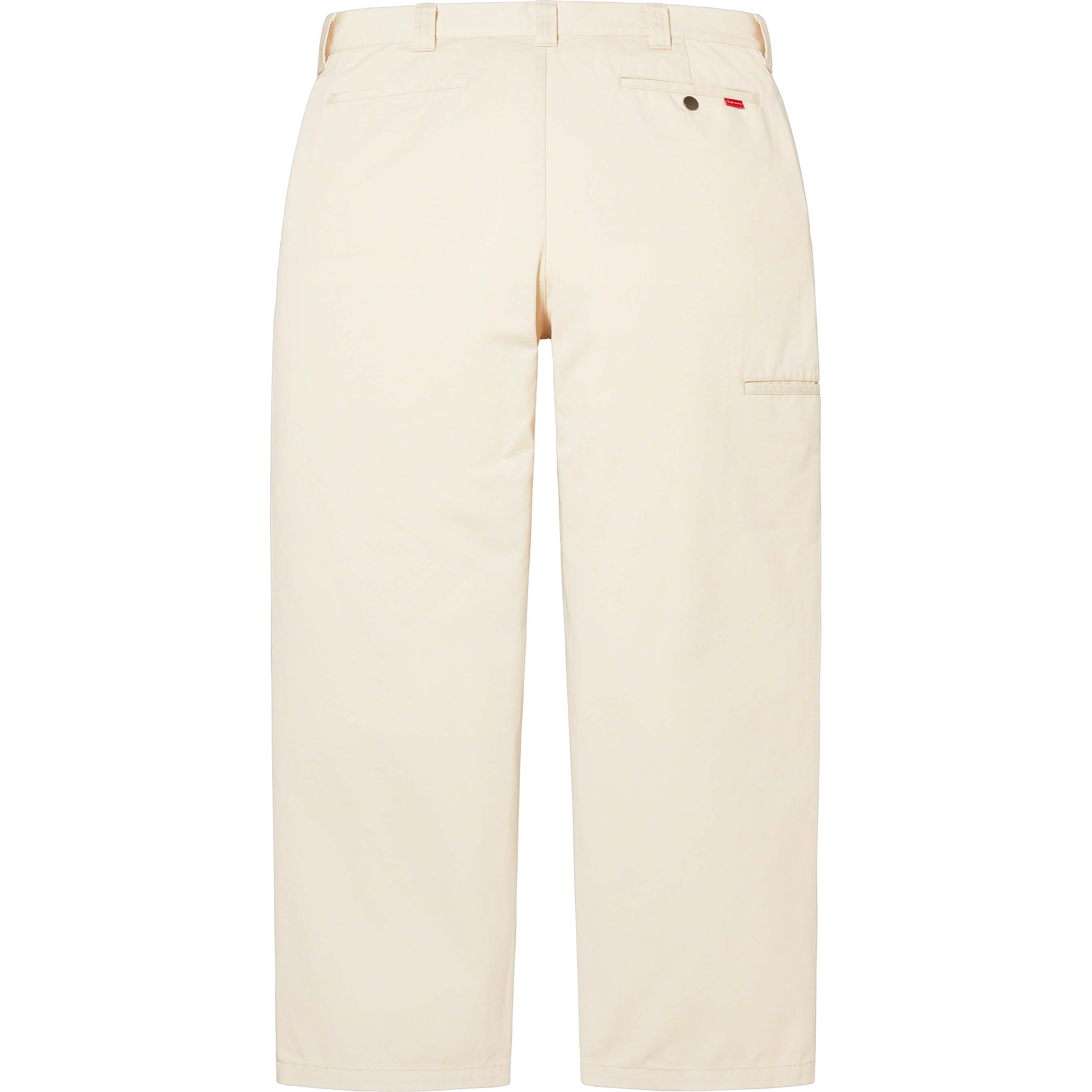 ムのワーク Supreme - 新品 supreme work pant 30 ベージュ khaki 18ss