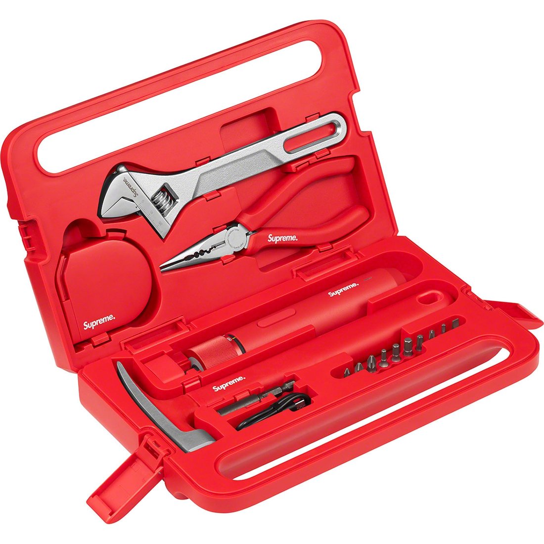 Details on Supreme Hoto 5-Piece Tool Set Red from spring summer
                                                    2023 (Price is $158)