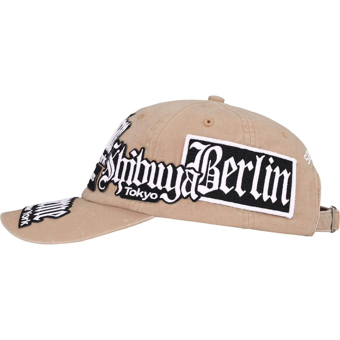 Details on City Patches 6-Panel Khaki from spring summer 2023 (Price is $54)