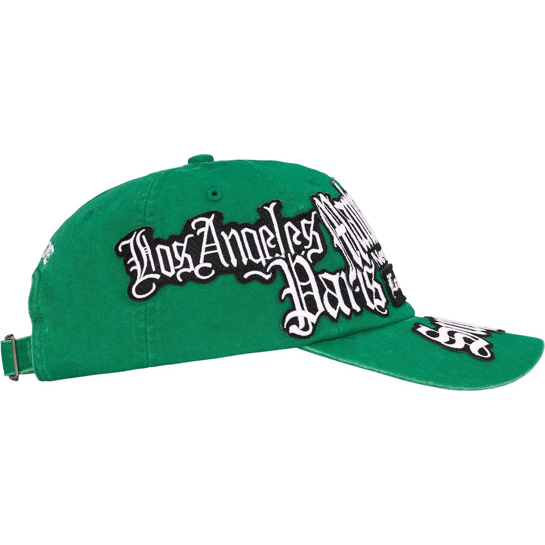 Details on City Patches 6-Panel Green from spring summer
                                                    2023 (Price is $54)