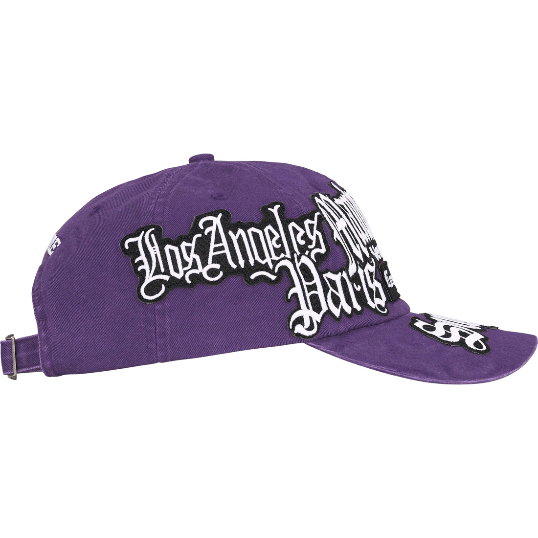 Details on City Patches 6-Panel Purple from spring summer 2023 (Price is $54)