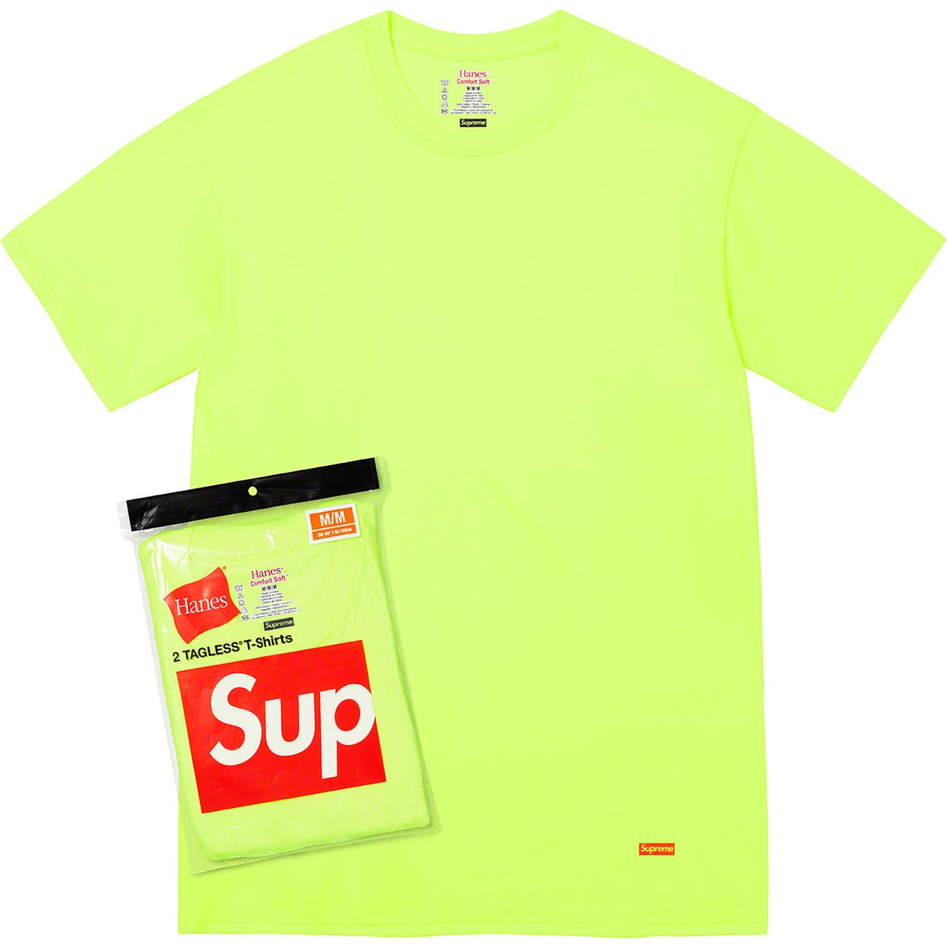Hanes Tagless T-shirts (2 Pack) - spring summer 2023 - Supreme