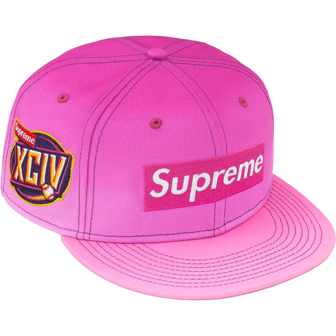 Details on Gradient Box Logo New Era Pink from spring summer 2023 (Price is $54)