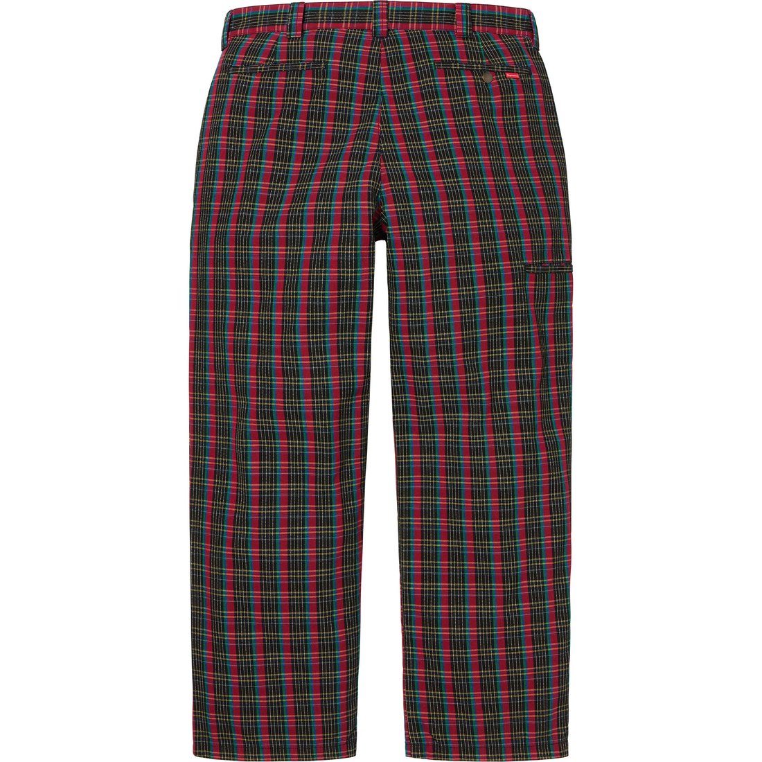Details on Work Pant Red Plaid from spring summer 2023 (Price is $128)