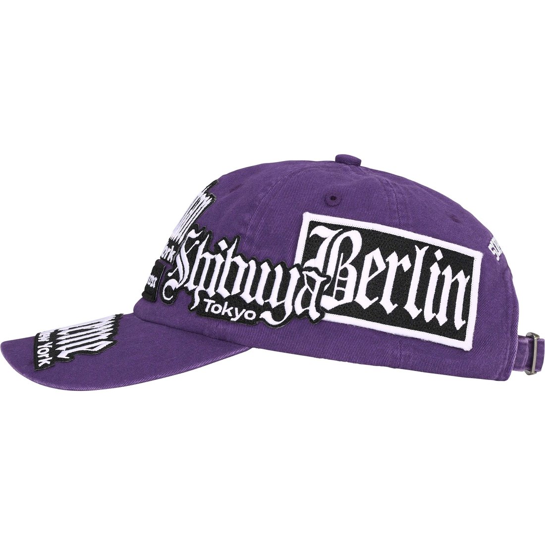 Details on City Patches 6-Panel Purple from spring summer
                                                    2023 (Price is $54)