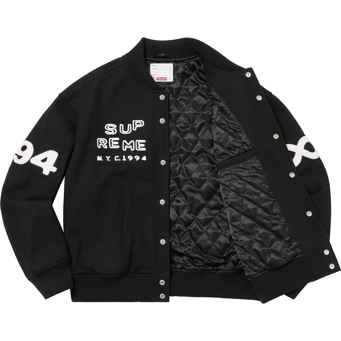 Tourist Varsity Jacket - spring summer 2023 - Supreme