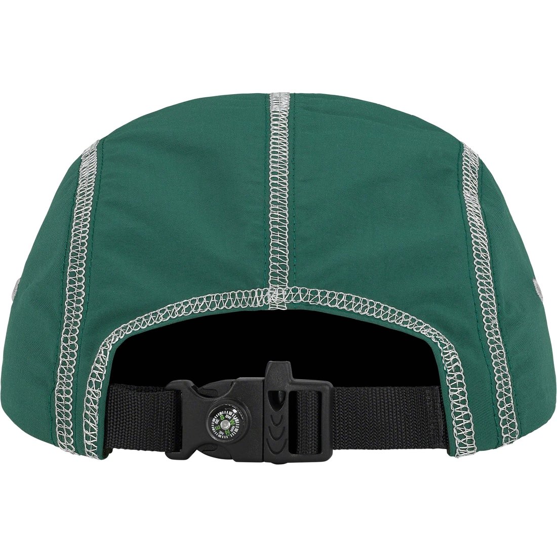 Details on Reflective Stitch Camp Cap Dark Green from spring summer
                                                    2023 (Price is $54)