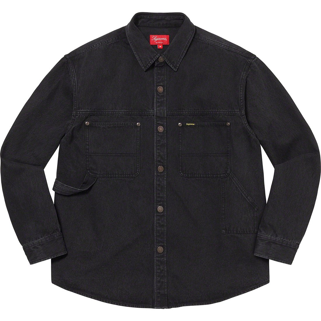 Details on Denim Painter Shirt Black from spring summer
                                                    2023 (Price is $138)