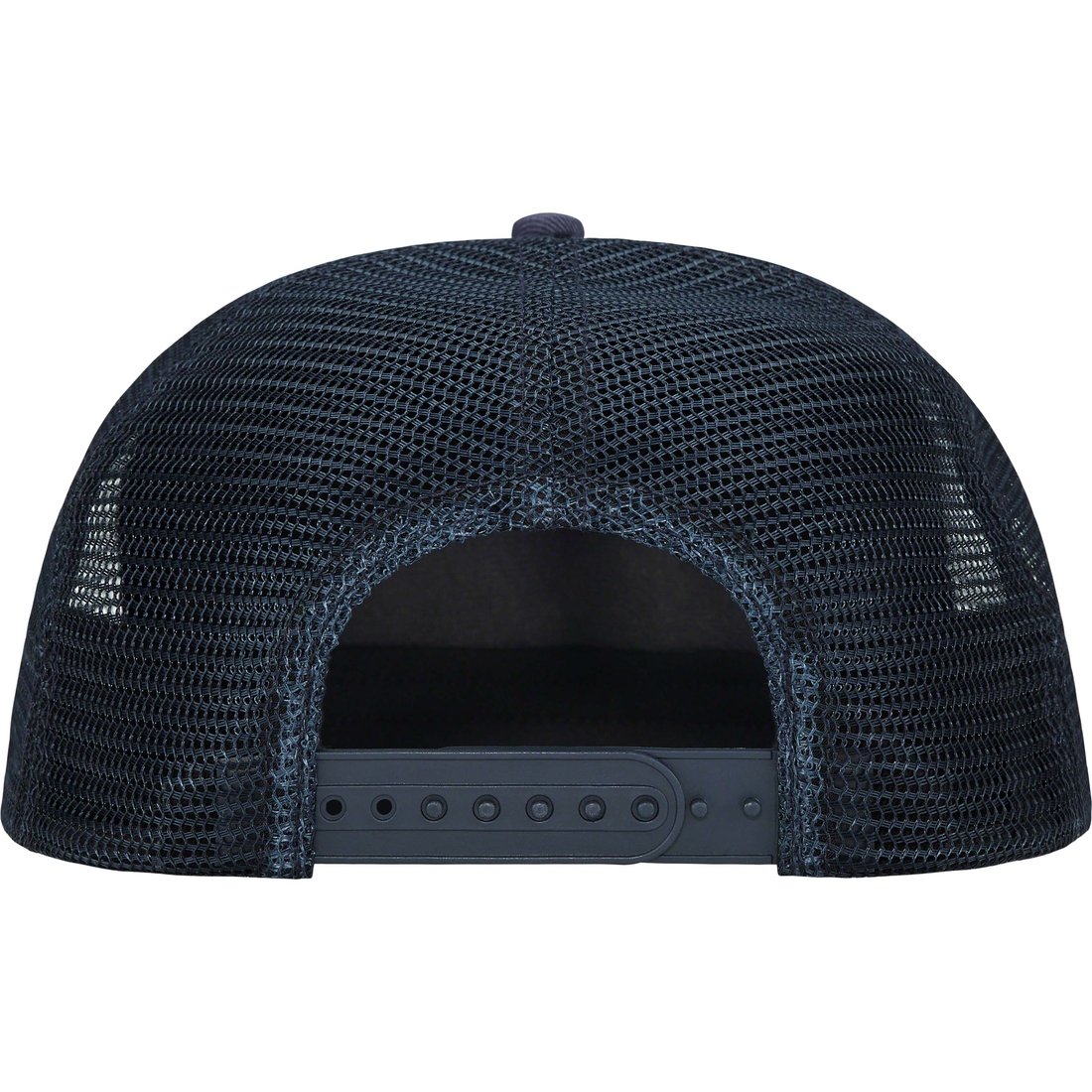 Details on Highest Mesh Back 5-Panel Navy from spring summer 2023 (Price is $48)