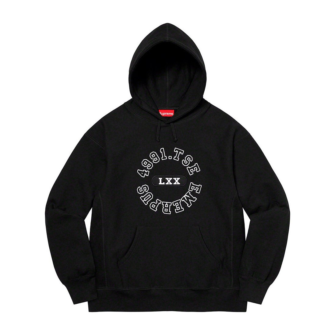 Details on Reverse Hooded Sweatshirt Black from spring summer 2023 (Price is $158)