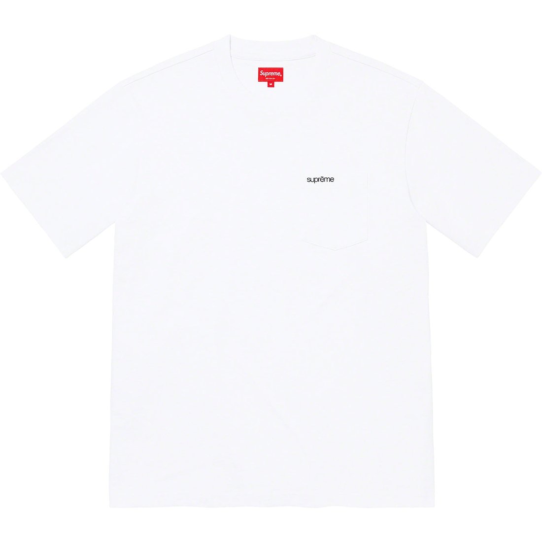Details on S S Pocket Tee White from spring summer 2023 (Price is $60)