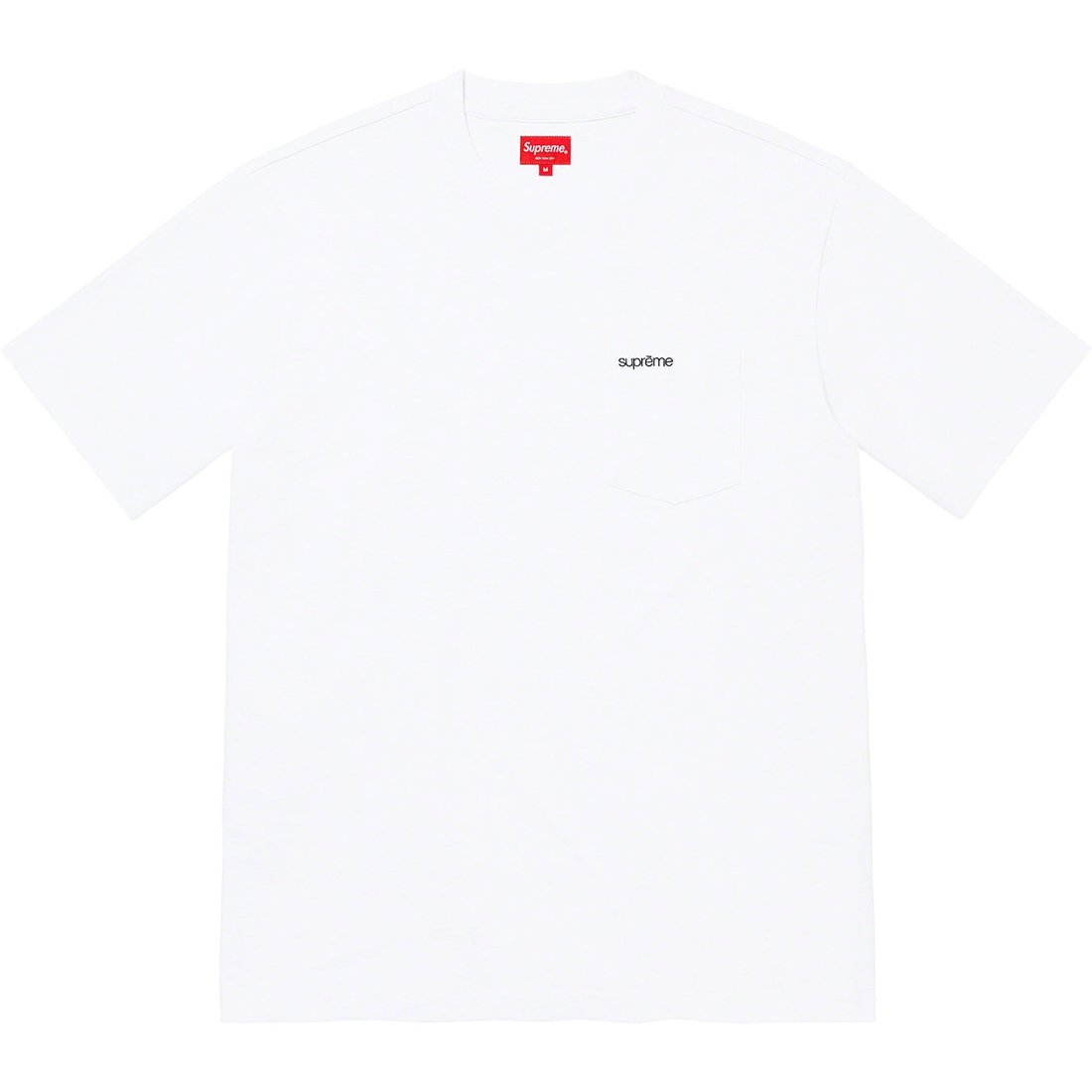 Details on S S Pocket Tee White from spring summer
                                                    2023 (Price is $60)