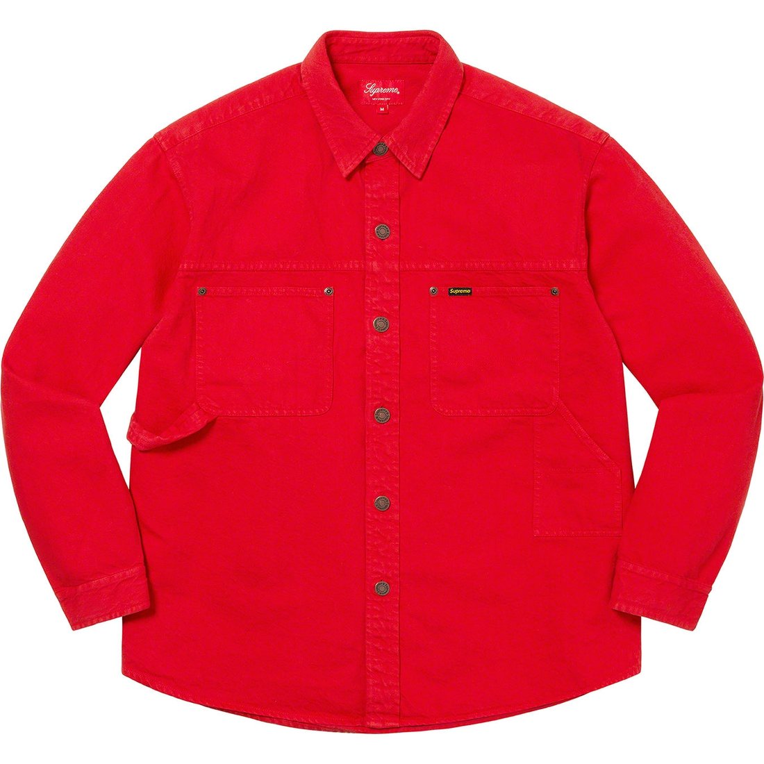 Supreme Denim Painter Shirt (SS23) - Red - $138