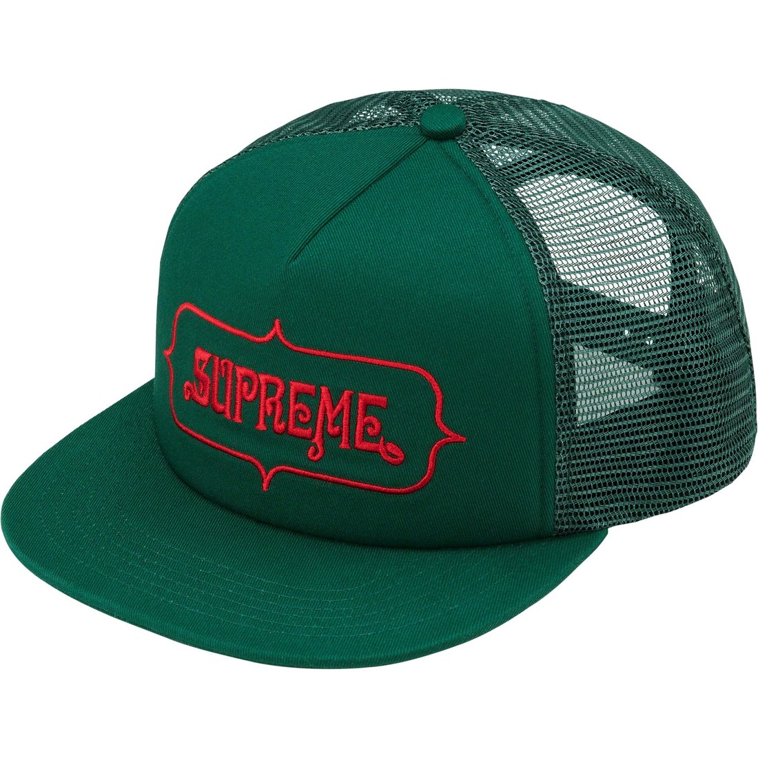Details on Highest Mesh Back 5-Panel Green from spring summer 2023 (Price is $48)