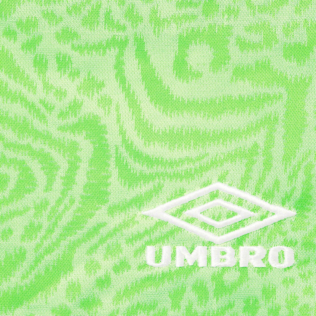 Details on Supreme Umbro Jacquard Animal Print Soccer Short White from spring summer
                                                    2023 (Price is $110)