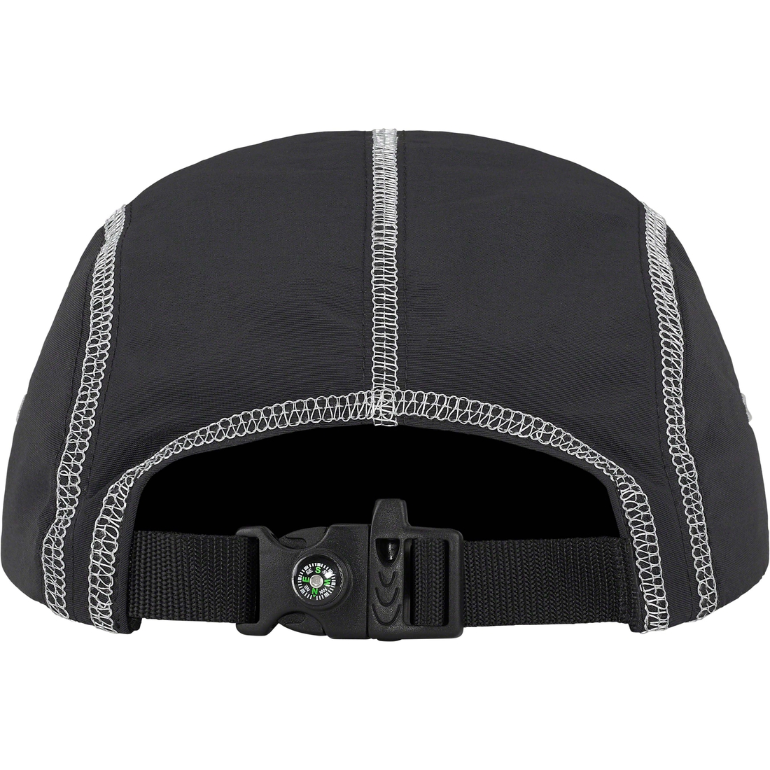 Details on Reflective Stitch Camp Cap Black from spring summer
                                                    2023 (Price is $54)