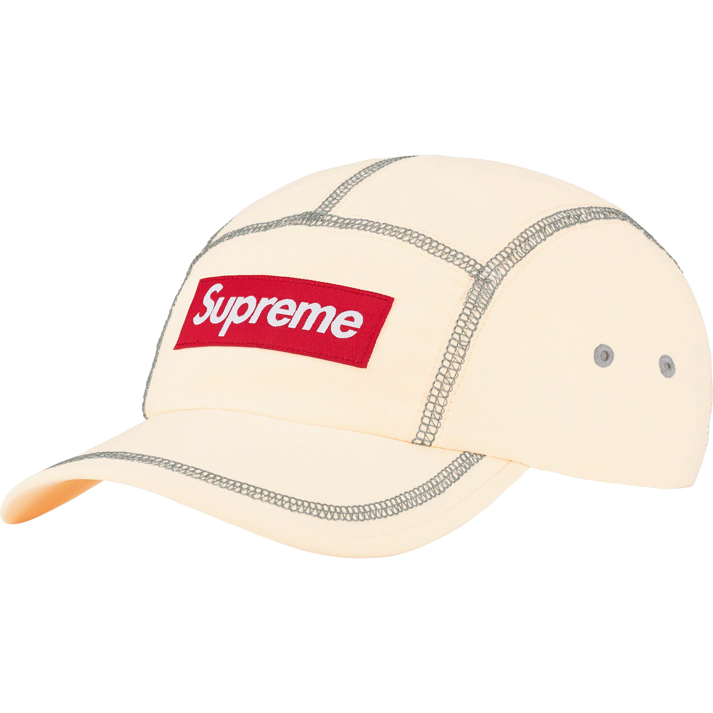 Reflective Stitch Camp Cap - spring summer 2023 - Supreme