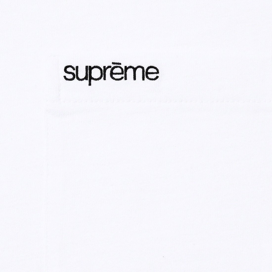 Supreme S S Pocket Tee (SS23) - White - $60