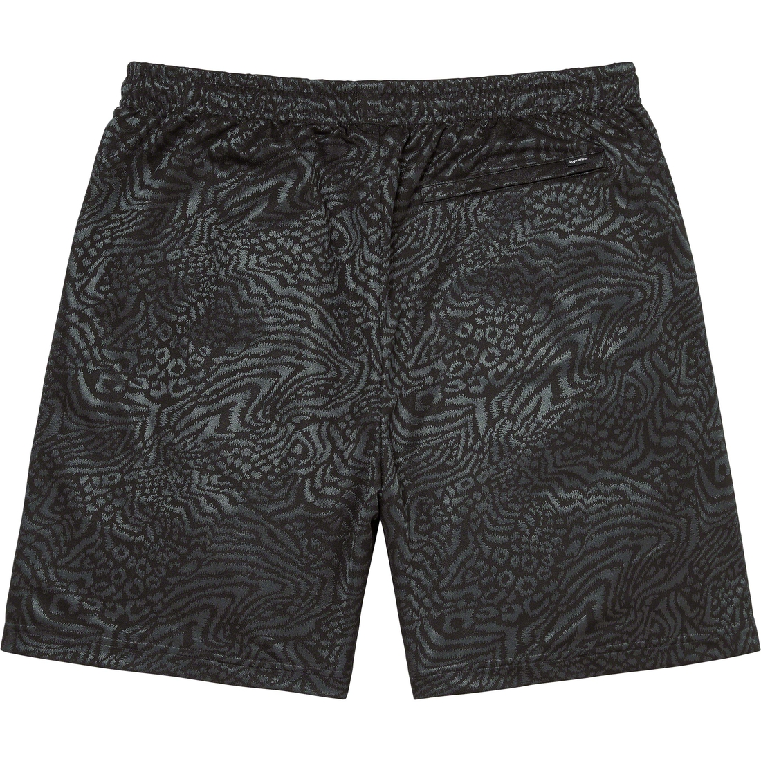 Details on Supreme Umbro Jacquard Animal Print Soccer Short Black from spring summer
                                                    2023 (Price is $110)