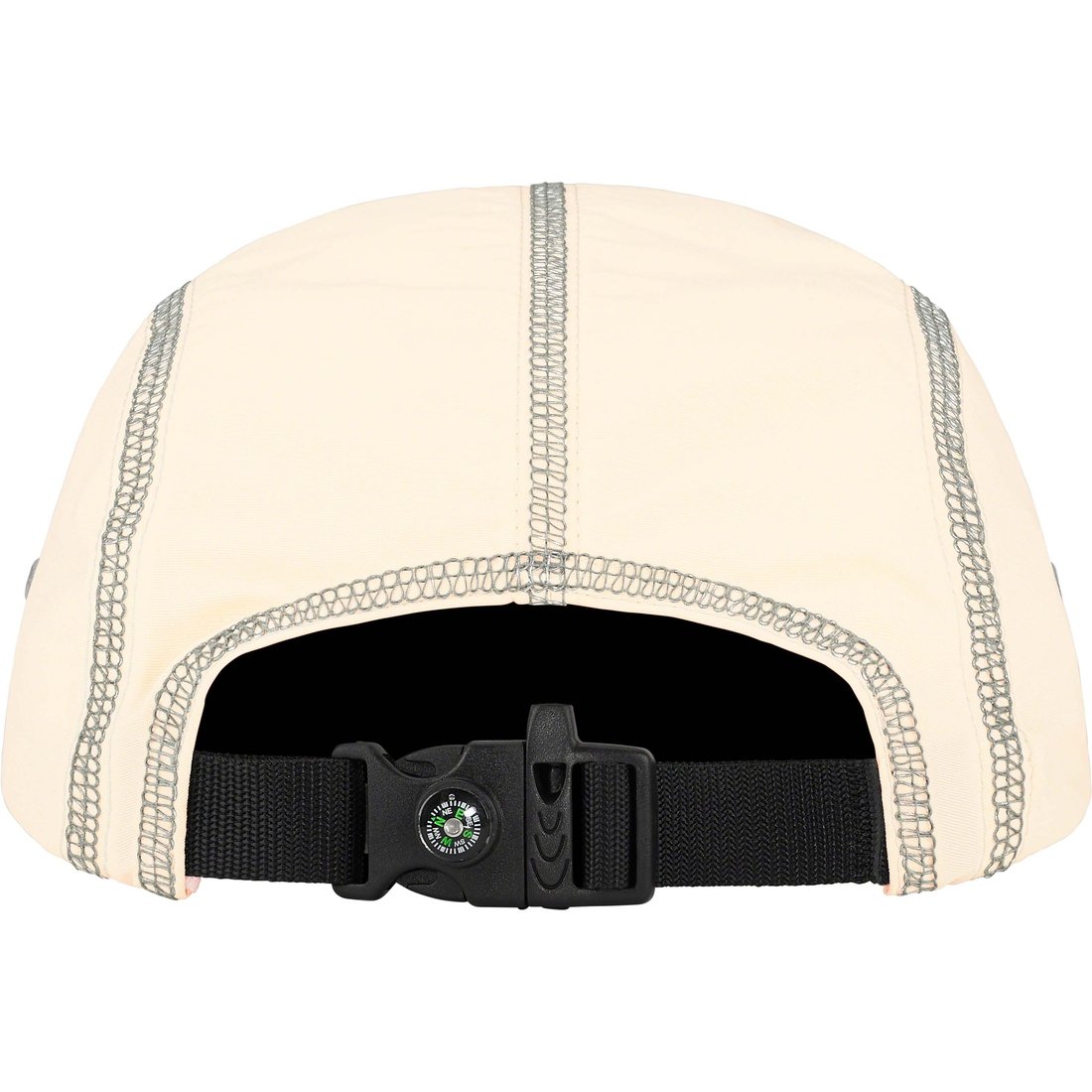 Details on Reflective Stitch Camp Cap Natural from spring summer
                                                    2023 (Price is $54)