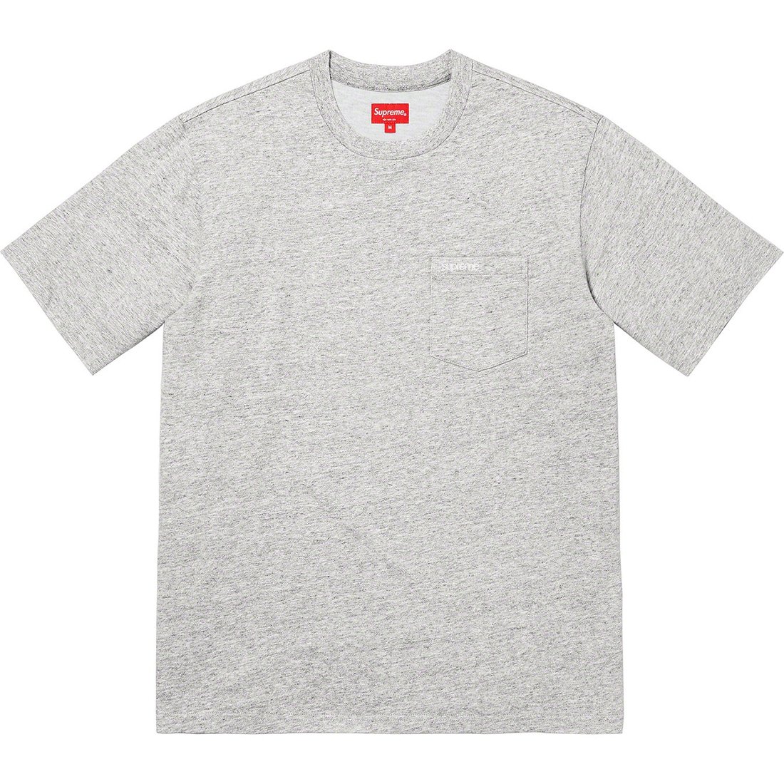 Details on S S Pocket Tee Heather Grey from spring summer 2023 (Price is $60)