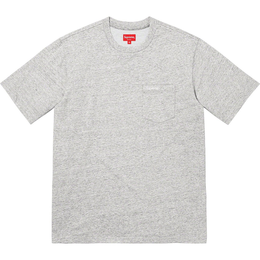 Details on S S Pocket Tee Heather Grey from spring summer
                                                    2023 (Price is $60)