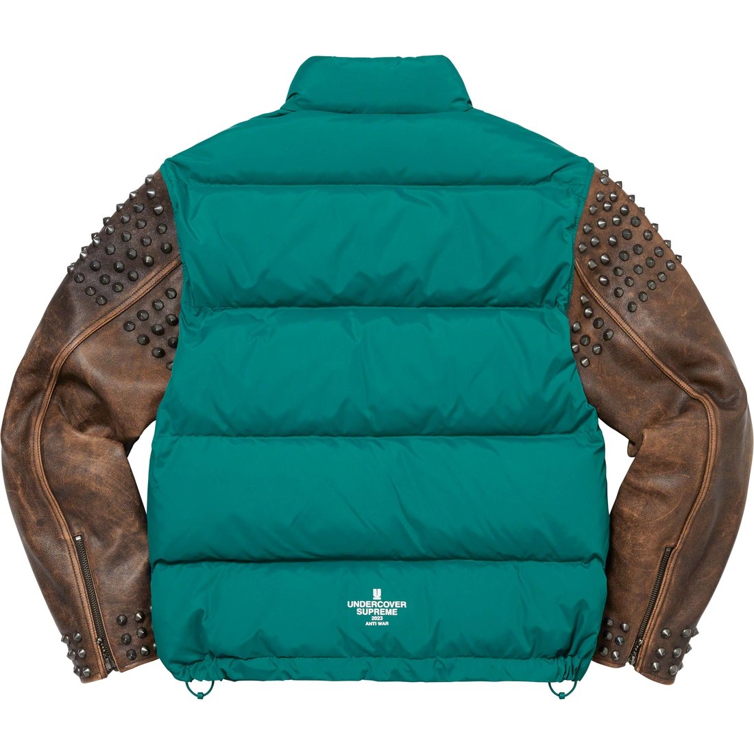 Details on Supreme UNDERCOVER Puffer Jacket Teal from spring summer 2023 (Price is $698)