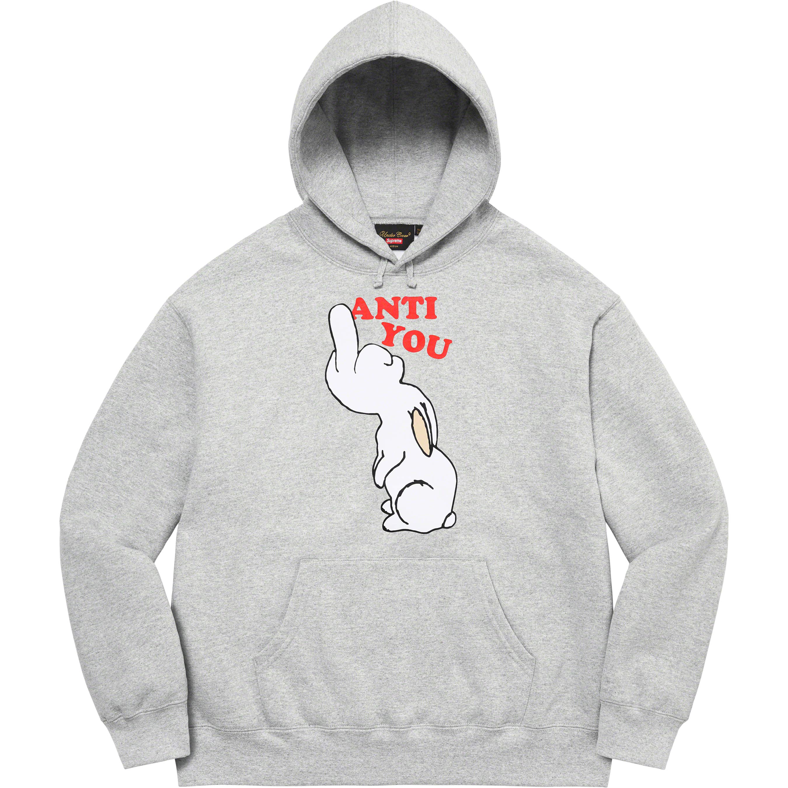 UNDERCOVER Anti You Hooded Sweatshirt - spring summer 2023 - Supreme