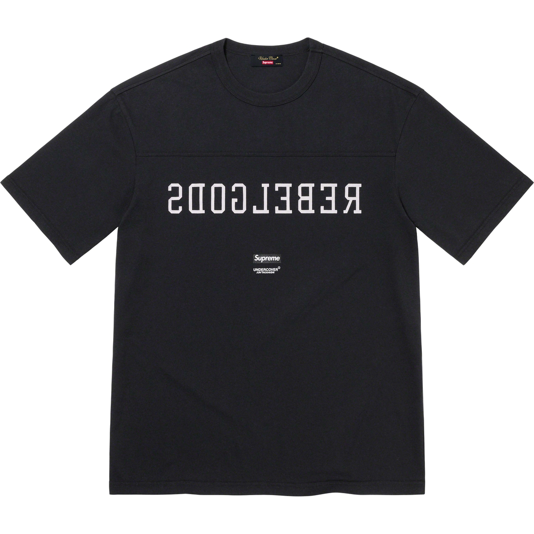 Details on Supreme UNDERCOVER Football Top Black from spring summer
                                                    2023 (Price is $88)