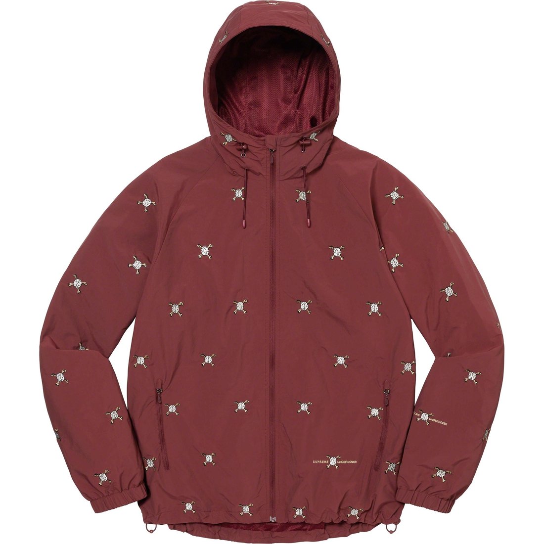 Details on Supreme UNDERCOVER Track Jacket Burgundy from spring summer
                                                    2023 (Price is $228)